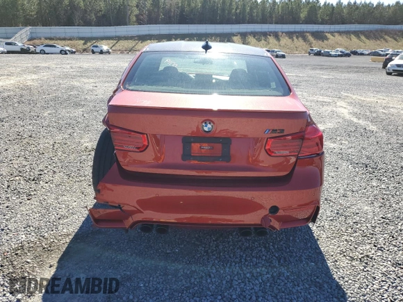 2018 BMW M3 with VIN WBS8M9C52J5L00719, listed as a Copart auction lot 40472924 with 35,672 mi miles. Bid and sale history available at carsss.com. Image 6.