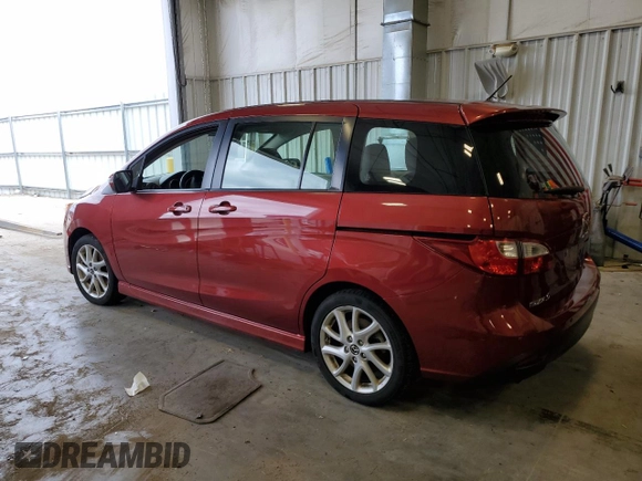 2015 Mazda 5 Touring with VIN JM1CW2CL7F0191213, listed as a Copart auction lot 53338175 with 104,255 mi miles and Non Repairable. Bid and sale history available at carsss.com. Image 2.