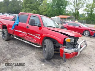 2005 GMC Sierra 2500HD SLT with VIN 1GTHK23245F865547, listed as a IAAI auction lot 42129387 with Not provided miles and . Bid and sale history available at DreamBid. Image 1.
