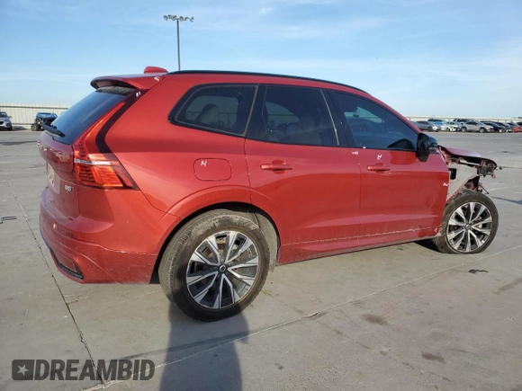 2024 Volvo XC60 Core Dark Theme with VIN YV4L12RK3R1740351, listed as a Copart auction lot 67729564 with 46,222 mi miles and Salvage Title. Bid and sale history available at carsss.com. Image 3.