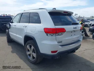 2015 Jeep Grand Cherokee Limited with VIN 1C4RJFBM6FC117970, listed as a IAAI auction lot 41744862 with 137,983 mi miles. Bid and sale history available at carsss.com. Image 3.