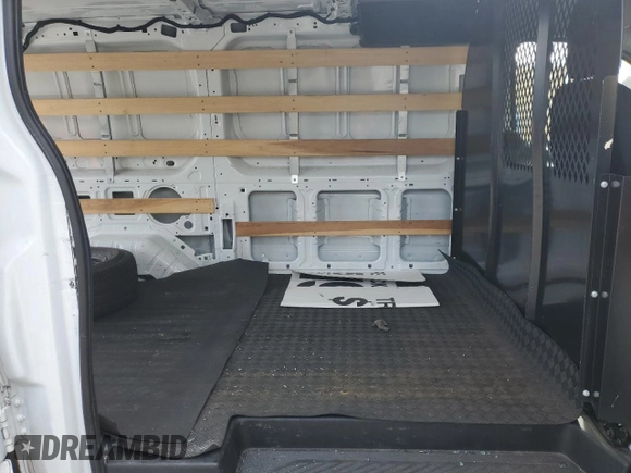 2023 Ford Transit Cargo with VIN 1FTBR1Y85PKA77962, listed as a Copart auction lot 83095814 with 21,928 mi miles and Clean Title. Bid and sale history available at DreamBid. Image 10.