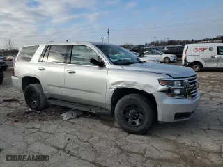 2020 Chevrolet Tahoe Commercial with VIN 1GNSKDEC5LR229018, listed as a Copart auction lot 84378174 with 0 mi miles and Clean Title. Bid and sale history available at carsss.com. Image 4.