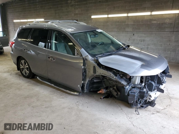 2019 Nissan Pathfinder SL with VIN 5N1DR2MM2KC641373, listed as a Copart auction lot 62088765 with 65,279 mi miles and Salvage title. Bid and sale history available at DreamBid. Image 4.