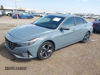 2023 Hyundai Elantra Limited z VIN KMHLP4AG9PU396410, wystawiony jako IAAI lot #42044194 z przebiegiem 52 662 mil mil oraz . Historia ofert i sprzedaży dostępna na DreamBid. Obrazek 2.