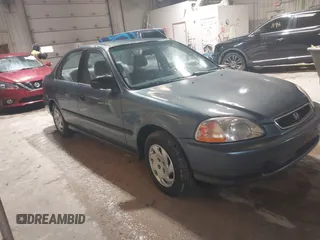 1997 Honda Civic LX z VIN 1HGEJ667XVL003862, wystawiony jako IAAI lot #42148201 z przebiegiem 164 023 mil mil oraz . Historia ofert i sprzedaży dostępna na DreamBid. Obrazek 1.