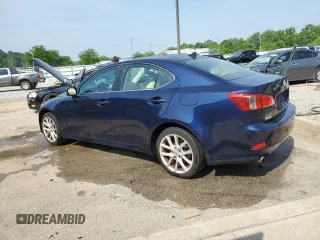 2012 Lexus IS 250 with VIN JTHCF5C23C5055442, listed as a Copart auction lot 58439585 with 104,121 mi miles and Salvage title. Bid and sale history available at DreamBid. Image 2.