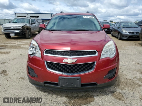 2015 Chevrolet Equinox LT z VIN 2GNFLFEKXF6133483, wystawiony jako Copart lot #54673395 z przebiegiem 156 685 mil mil oraz Nie do naprawy • Non repairable. Historia ofert i sprzedaży dostępna na DreamBid. Obrazek 5.