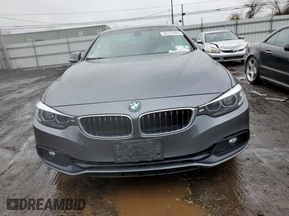 2018 BMW 4 Series 430i xDrive with VIN WBA4Z3C51JEC47788, listed as a Copart auction lot 50137095 with 80,447 mi miles and Salvage Title. Bid and sale history available at DreamBid. Image 5.