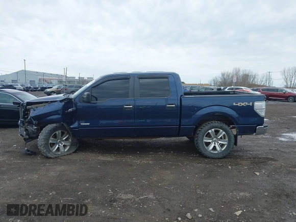 2013 Ford F-150 XL with VIN 1FTFW1ET3DFD31952, listed as a IAAI auction lot 41940875 with 152,723 mi miles. Bid and sale history available at carsss.com. Image 14.