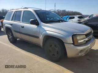 2005 Chevrolet TrailBlazer LS with VIN 1GNDT13S752302481, listed as a Copart auction lot 42891074 with Not Provided miles and Salvage Title. Bid and sale history available at DreamBid. Image 4.
