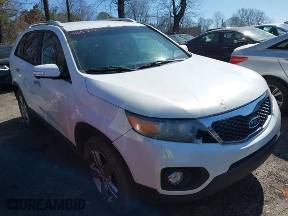2013 Kia Sorento EX with VIN 5XYKUCA65DG407345, listed as a IAAI auction lot 41653071 with 169,208 mi miles. Bid and sale history available at carsss.com. Image 1.