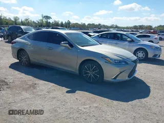 2024 Lexus ES with VIN 58ADZ1B16RU164902, listed as a IAAI auction lot 41783114 with 18,857 mi miles. Bid and sale history available at carsss.com. Image 1.