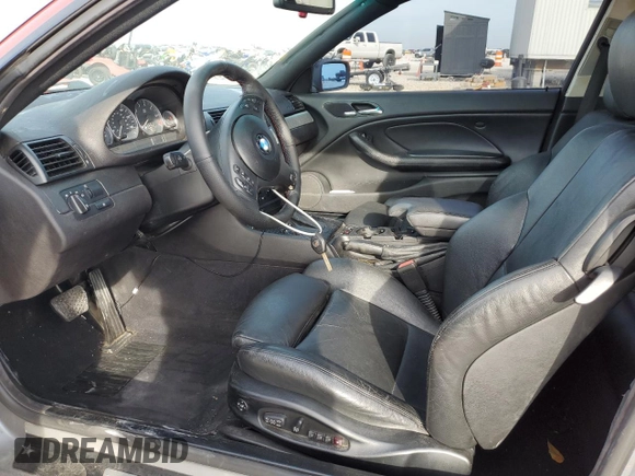 2005 BMW 3 Series 330Ci with VIN WBABD53485PL16573, listed as a Copart auction lot 82668044 with 136,567 mi miles and Salvage Title. Bid and sale history available at carsss.com. Image 7.