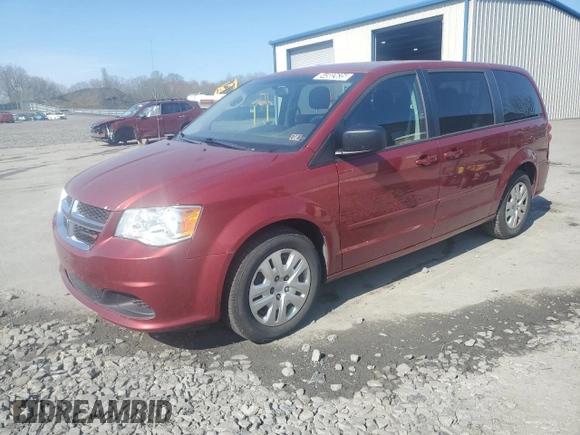 2016 Dodge Grand Caravan SE with VIN 2C4RDGBG4GR236701, listed as a Copart auction lot 54502635 with 89,360 mi miles and Clean Title. Bid and sale history available at DreamBid. Image 1.