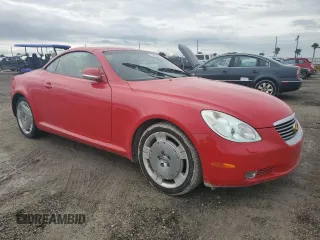 2002 Lexus SC 430 with VIN JTHFN48Y420016541, listed as a Copart auction lot 74678694 with Not Provided miles and Non Repairable. Bid and sale history available at DreamBid. Image 4.