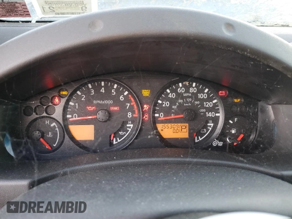 2009 Nissan Frontier SE z VIN 1N6AD06W89C420134, wystawiony jako Copart lot #81269544 z przebiegiem 155 309 mil mil oraz Czysty tytuł • Clean title. Historia ofert i sprzedaży dostępna na DreamBid. Obrazek 9.