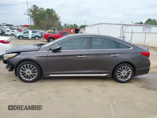 2015 Hyundai Sonata Limited with VIN 5NPE34AF4FH037765, listed as a IAAI auction lot 41887280 with 235,024 mi miles and . Bid and sale history available at carsss.com. Image 15.