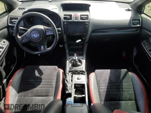 2020 Subaru WRX STI with VIN JF1VA2E6XL9805229, listed as a Copart auction lot 54197225 with Not provided miles and Salvage title. Bid and sale history available at DreamBid. Image 8.