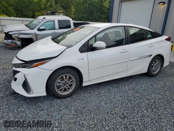 2021 Toyota Prius LE with VIN JTDKAMFP0M3179484, listed as a Copart auction lot 53681855 with 108,450 mi miles and Salvage Title. Bid and sale history available at DreamBid. Image 1.