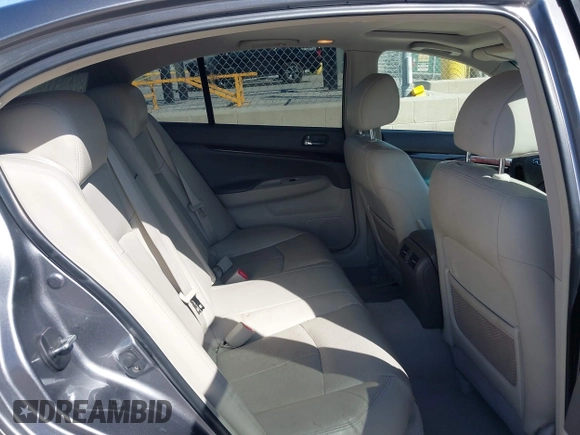 2012 Infiniti G37 Sedan Journey with VIN JN1CV6AP3CM624002, listed as a IAAI auction lot 42019515 with 176,910 mi miles. Bid and sale history available at carsss.com. Image 8.