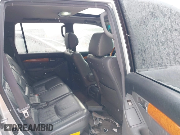 2006 Lexus GX with VIN JTJBT20X660121517, listed as a IAAI auction lot 41629022 with 256,760 mi miles. Bid and sale history available at carsss.com. Image 8.