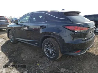 2021 Lexus RX with VIN 2T2YGMDA5MC066415, listed as a Copart auction lot 45372953 with 11,956 mi miles. Bid and sale history available at carsss.com. Image 2.