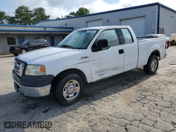 2007 Ford F-150 STX with VIN 1FTRX12W07NA02984, listed as a Copart auction lot 60305325 with 127,731 mi miles and Salvage title. Bid and sale history available at DreamBid. Image 1.