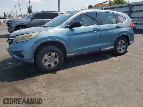 2015 Honda CR-V LX z VIN 2HKRM3H34FH500556, wystawiony jako Copart lot #58317025 z przebiegiem 60 369 mil mil oraz Nie do naprawy • Non repairable. Historia ofert i sprzedaży dostępna na DreamBid. Obrazek 1.