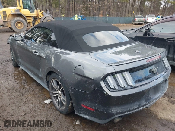 2017 Ford Mustang EcoBoost Premium with VIN 1FATP8UH6H5273150, listed as a IAAI auction lot 41412471 with 138,015 mi miles and . Bid and sale history available at DreamBid. Image 3.