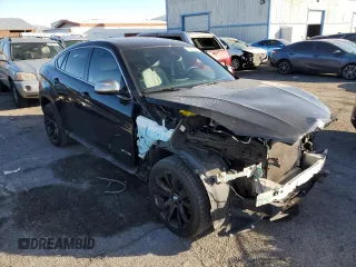 2017 BMW X6 sDrive35i with VIN 5UXKU0C34H0F99839, listed as a Copart auction lot 39993974 with 48,893 mi miles. Bid and sale history available at carsss.com. Image 4.