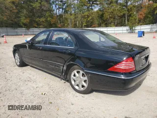 2004 Mercedes-Benz S-Class 4.3L with VIN WDBNG83J64A418016, listed as a Copart auction lot 78421374 with 0 mi miles and Salvage Title. Bid and sale history available at carsss.com. Image 2.