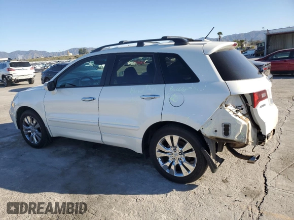 2011 Acura RDX Tech Pkg with VIN 5J8TB2H54BA001816, listed as a Copart auction lot 49785105 with 115,552 mi miles and Salvage Title. Bid and sale history available at carsss.com. Image 2.