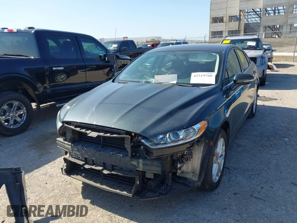 2015 Ford Fusion SE with VIN 3FA6P0H7XFR227606, listed as a IAAI auction lot 42519760 with 65,142 mi miles and . Bid and sale history available at DreamBid. Image 2.