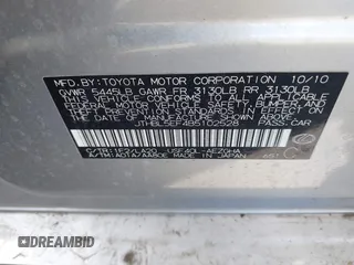 2011 Lexus LS 460 with VIN JTHBL5EF4B5102528, listed as a IAAI auction lot 42773934 with 155,970 mi miles and . Bid and sale history available at DreamBid. Image 9.