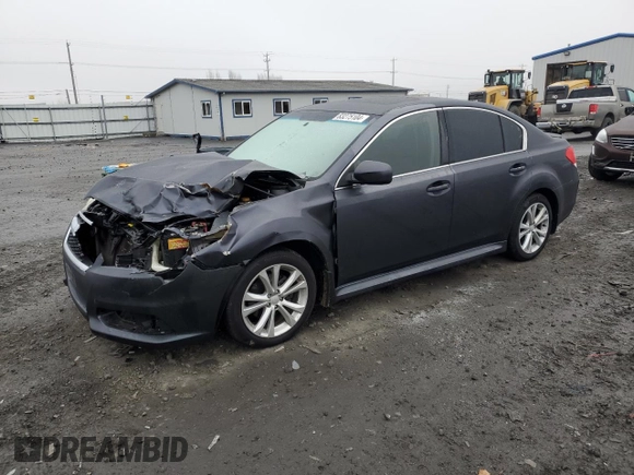 2013 Subaru Legacy Premium with VIN 4S3BMBG61D3015260, listed as a Copart auction lot 83275104 with 111,810 mi miles and Salvage Title. Bid and sale history available at carsss.com. Image 1.