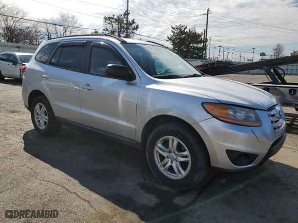 2011 Hyundai Santa Fe GLS with VIN 5XYZGDAB7BG068562, listed as a Copart auction lot 49115295 with 148,562 mi miles and Salvage Title. Bid and sale history available at carsss.com. Image 4.