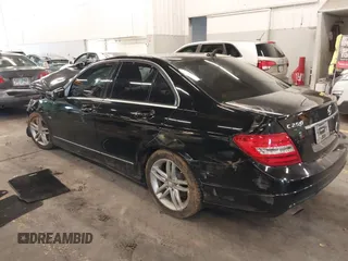 2012 Mercedes-Benz C-Class C 250 Sport with VIN WDDGF4HB7CA623260, listed as a IAAI auction lot 40928790 with 1 mi miles. Bid and sale history available at carsss.com. Image 3.