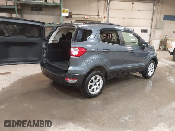 2018 Ford EcoSport SE z VIN MAJ6P1UL9JC209906, wystawiony jako IAAI lot #41977465 z przebiegiem 58 636 mil mil oraz . Historia ofert i sprzedaży dostępna na DreamBid. Obrazek 4.