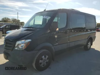 2016 Mercedes-Benz Sprinter with VIN WD4PE7DD8GP197609, listed as a Copart auction lot 77831204 with 102,702 mi miles and Clean Title. Bid and sale history available at DreamBid. Image 1.