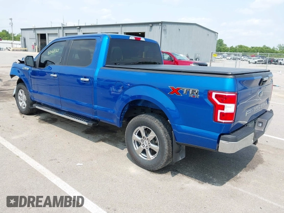 2018 Ford F-150 XL with VIN 1FTFW1E56JKF46021, listed as a IAAI auction lot 42469363 with 85,243 mi miles and . Bid and sale history available at DreamBid. Image 3.