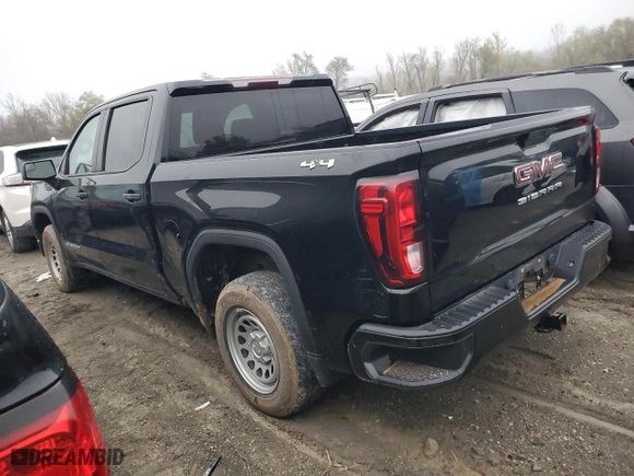 2019 GMC Sierra 1500 with VIN 3GTU9AEF4KG261592, listed as a Copart auction lot 79966724 with 61,263 mi miles and Salvage Title. Bid and sale history available at carsss.com. Image 2.