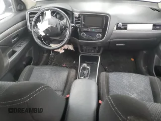 2017 Mitsubishi Outlander SE with VIN JA4JZ3AX2HZ601323, listed as a Copart auction lot 43418195 with Not provided miles and Salvage title. Bid and sale history available at DreamBid. Image 8.