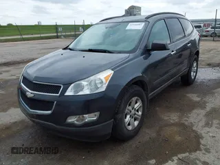 2012 Chevrolet Traverse LS with VIN 1GNKRFED7CJ415013, listed as a IAAI auction lot 42166085 with 105,242 mi miles and . Bid and sale history available at DreamBid. Image 2.