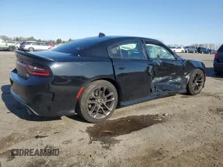 2020 Dodge Charger Scat Pack Widebody z VIN 2C3CDXGJ6LH185832, wystawiony jako Copart lot #51039485 z przebiegiem 43 898 mil mil oraz Szkoda całkowita • Salvage title. Historia ofert i sprzedaży dostępna na DreamBid. Obrazek 3.