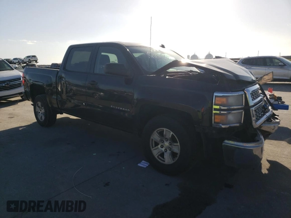 2014 Chevrolet Silverado 1500 LT with VIN 3GCPCREH3EG436823, listed as a Copart auction lot 49597995 with 258,666 mi miles and Salvage Title. Bid and sale history available at DreamBid. Image 4.