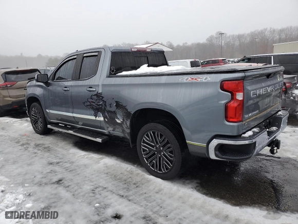 2019 Chevrolet Silverado 1500 LT with VIN 1GCRYDEDXKZ316281, listed as a Copart auction lot 45099525 with 71,355 mi miles and Salvage Title. Bid and sale history available at carsss.com. Image 2.