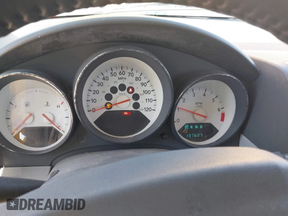 2007 Dodge Caliber R/T with VIN 1B3HE78K87D533981, listed as a IAAI auction lot 42210431 with 137,627 mi miles and . Bid and sale history available at carsss.com. Image 7.