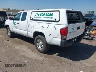 2018 Toyota Tacoma SR with VIN 5TFRX5GNXJX109804, listed as a IAAI auction lot 42055457 with 111,522 mi miles and . Bid and sale history available at DreamBid. Image 3.