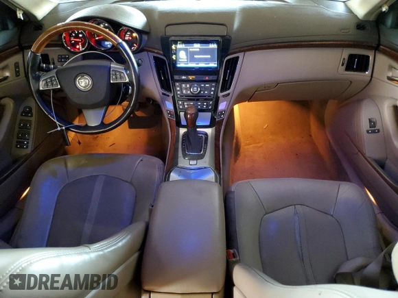 2011 Cadillac CTS Performance with VIN 1G6DJ5ED1B0146579, listed as a Copart auction lot 78317594 with 120,391 mi miles and Salvage Title. Bid and sale history available at DreamBid. Image 8.